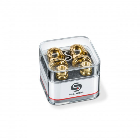 Schaller S-Lock 14020501 Gold (24 Carat) Strap Lock System