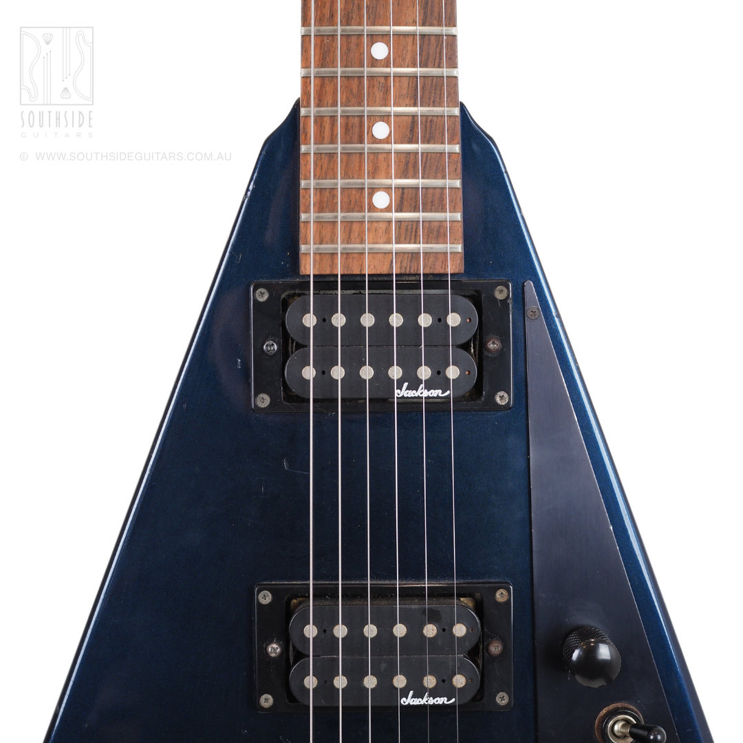 Jackson Performer PS-3 Randy Rhodes MIJ Electric Guitar in Deep Metallic Blue