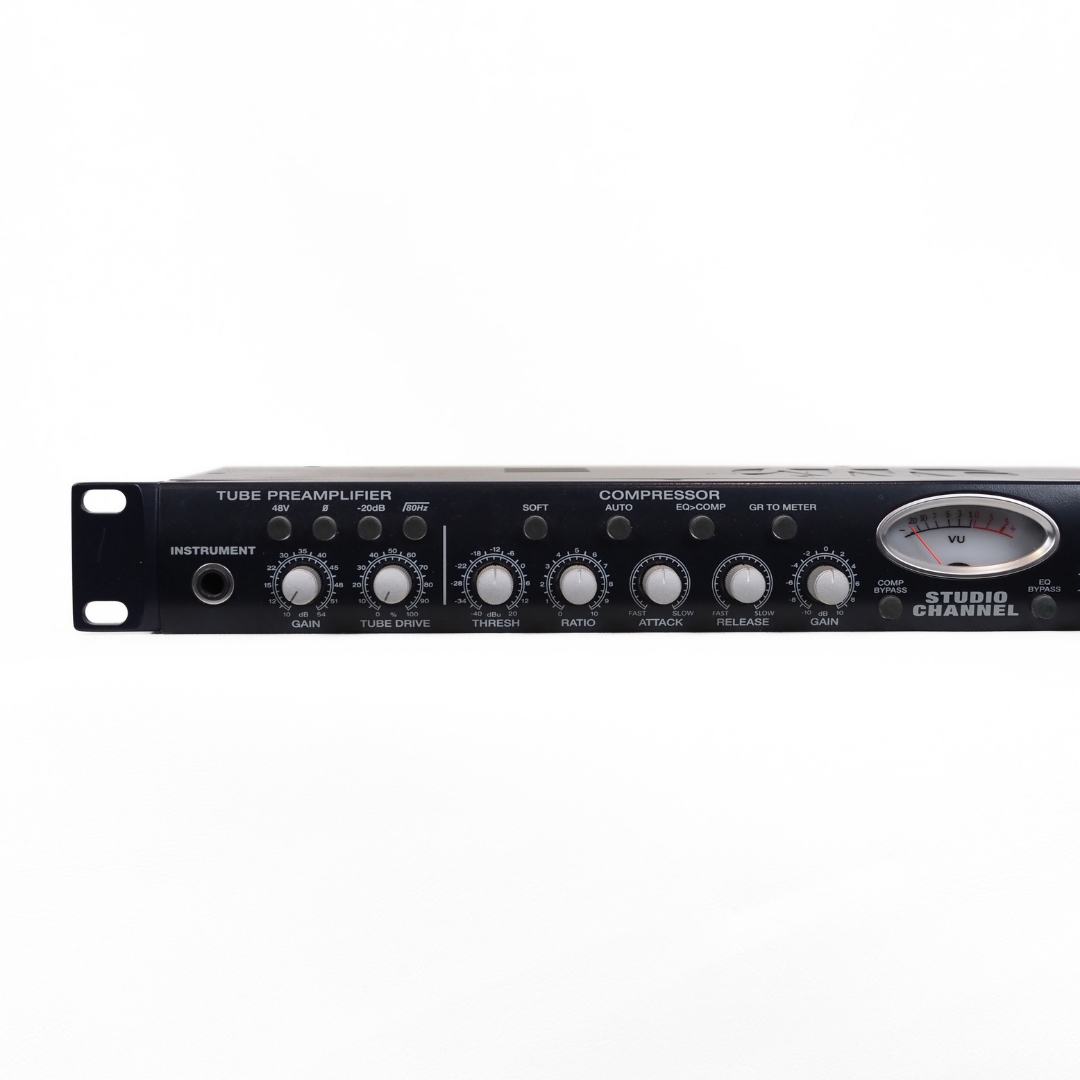 PreSonus Studio Channel Vacuum Tube Mic Preamp/ Comp/ EQ Rack Mounted Unit