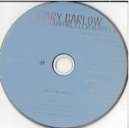 Gary Barlow – Twelve Months, Eleven Days (CD, Album, Enhanced)