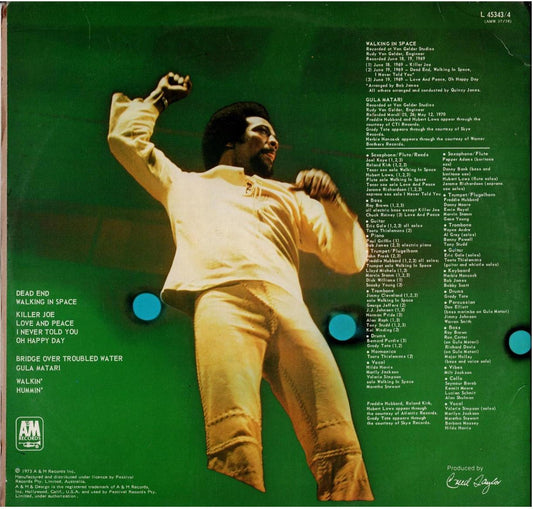 Quincy Jones – Walking In Space Plus (2 x Vinyl, LP, Album, Compilation)