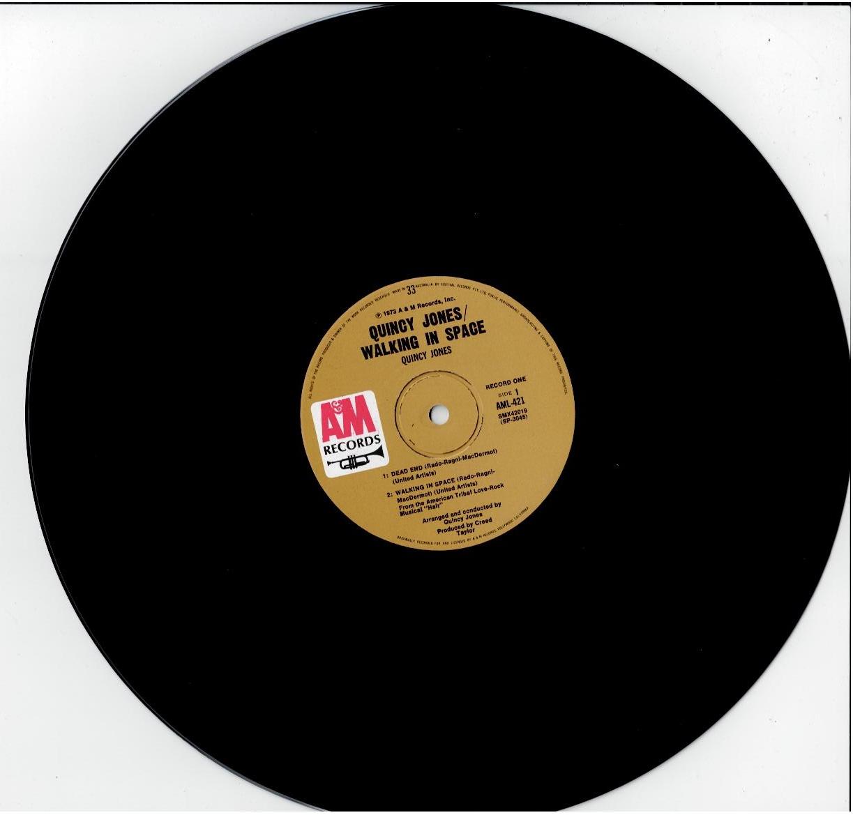 Quincy Jones – Walking In Space Plus (2 x Vinyl, LP, Album, Compilation)