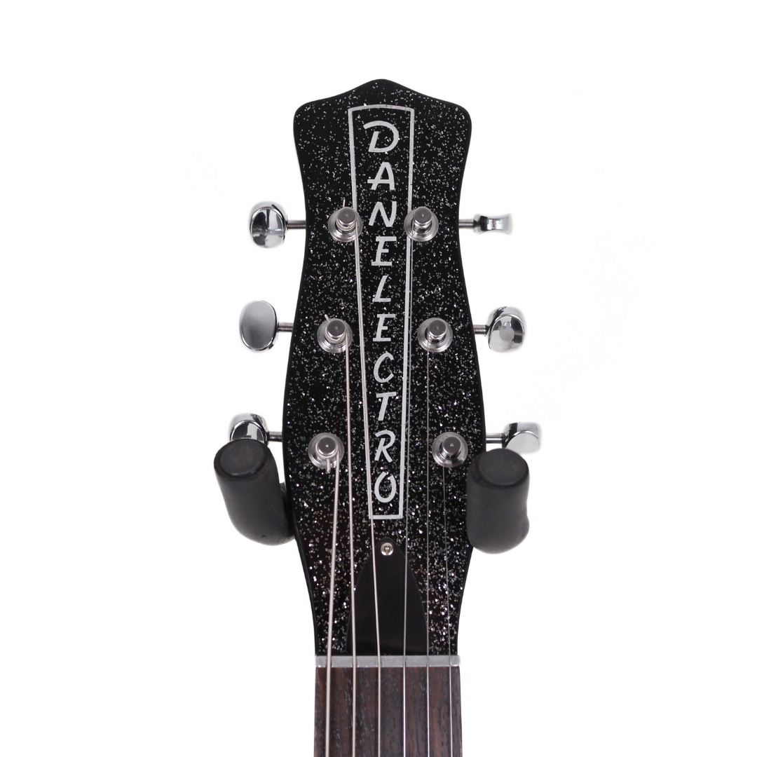Danelectro 59M NOS+ Electric Guitar in Black Metal Flake