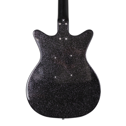 Danelectro 59M NOS+ Electric Guitar in Black Metal Flake