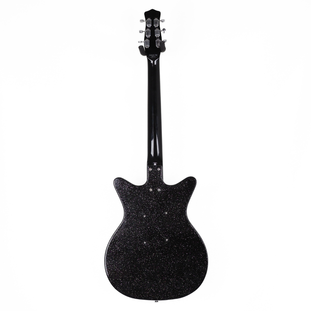 Danelectro 59M NOS+ Electric Guitar in Black Metal Flake