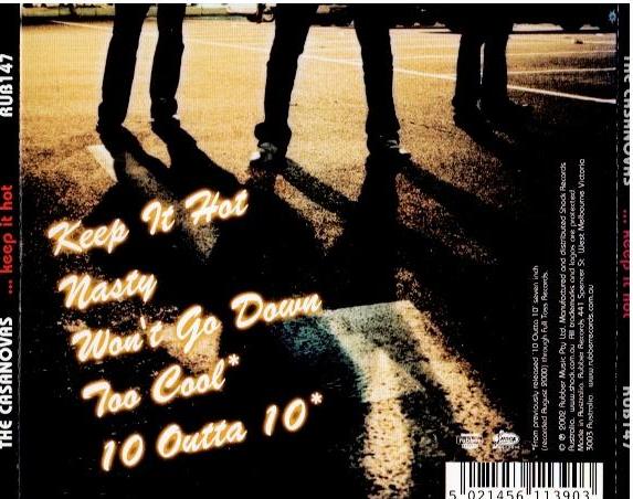 The Casanovas – ...Keep It Hot (CD, EP)