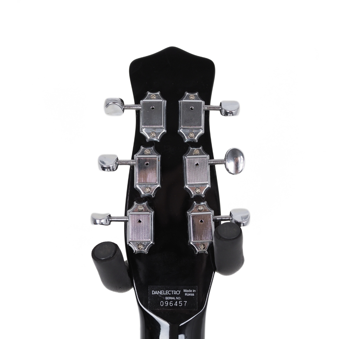 Danelectro 59M NOS+ Electric Guitar in Black Metal Flake