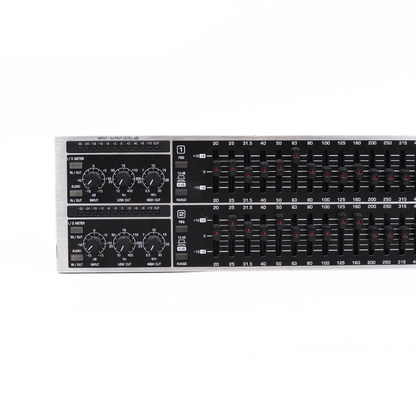 Behringer Ultragraph Pro FBQ3102 31-Band Stereo Graphic Equalizer Rack Mounted Unit