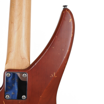 Yamaha RBX260 Electric Bass Guitar in Transparent Amber