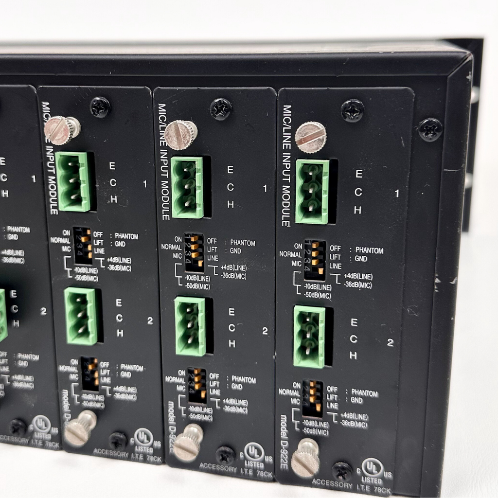TOA D-901 Digital Mixer Rack Mounted Unit