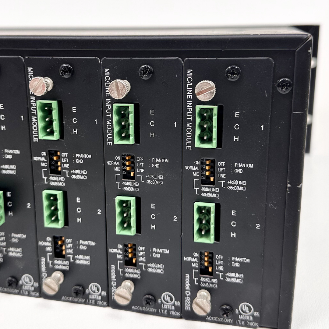 TOA D-901 Digital Mixer Rack Mounted Unit