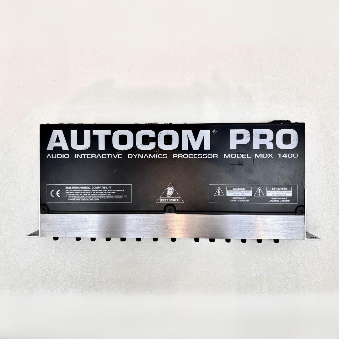 Behringer Autocom Pro MDX1400 Compressor & Limiter Rack Mounted Unit