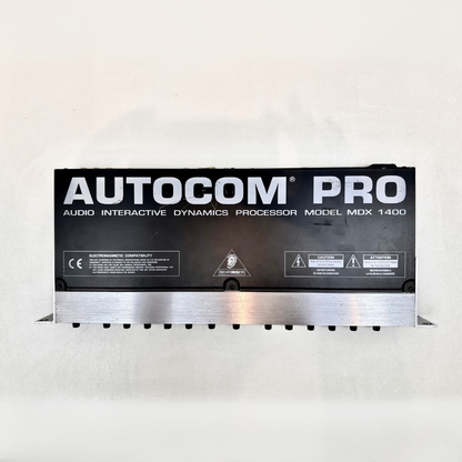Behringer Autocom Pro MDX1400 Compressor & Limiter Rack Mounted Unit