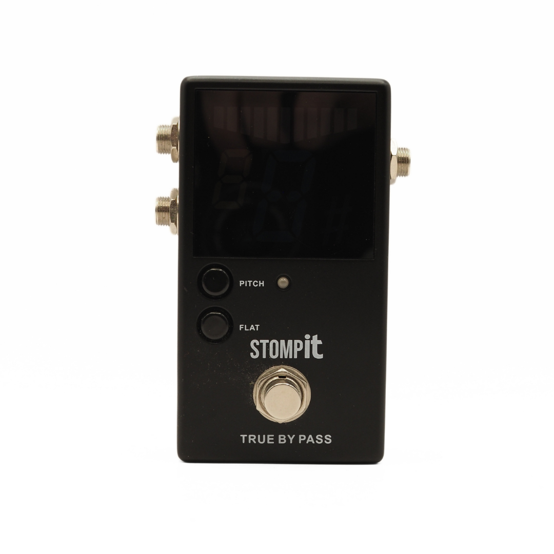 Stomp It True Bypass Chromatic Pedal Tuner