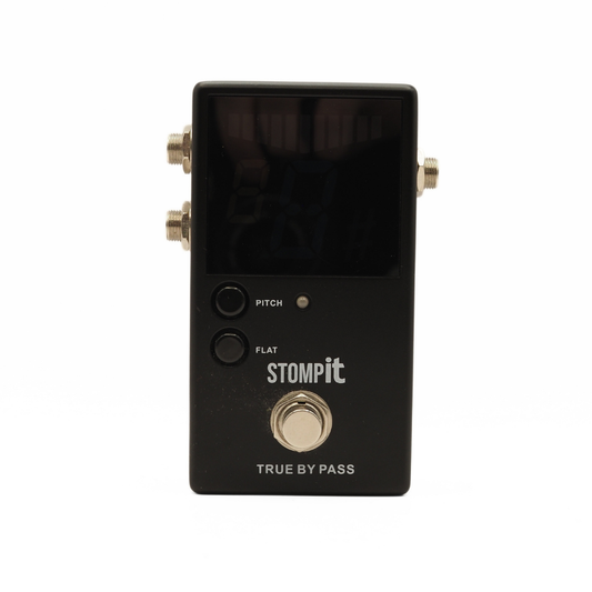 Stomp It True Bypass Chromatic Pedal Tuner