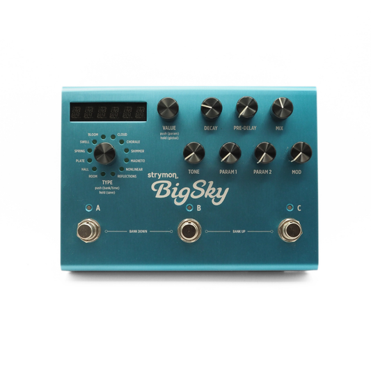 Strymon BigSky Multi-Reverb Effects Pedal