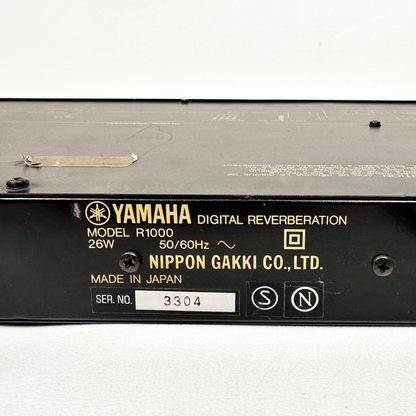 Yamaha R1000 Digital Reverberation Rack Mounted Unit
