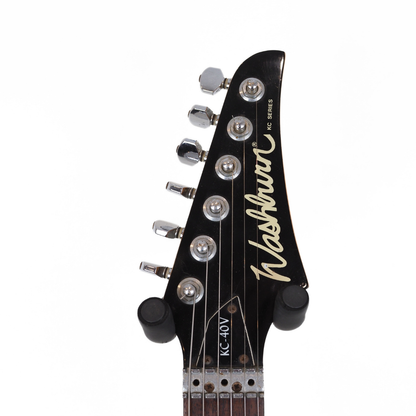 Washburn KC-40V KC Series Electric Guitar in Transparent Brown Burst