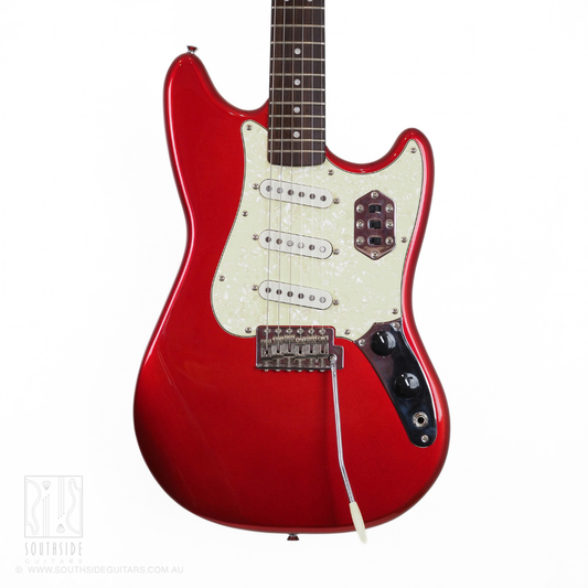2021 Squier Paranormal Cyclone Electric Guitar in Candy Apple Red