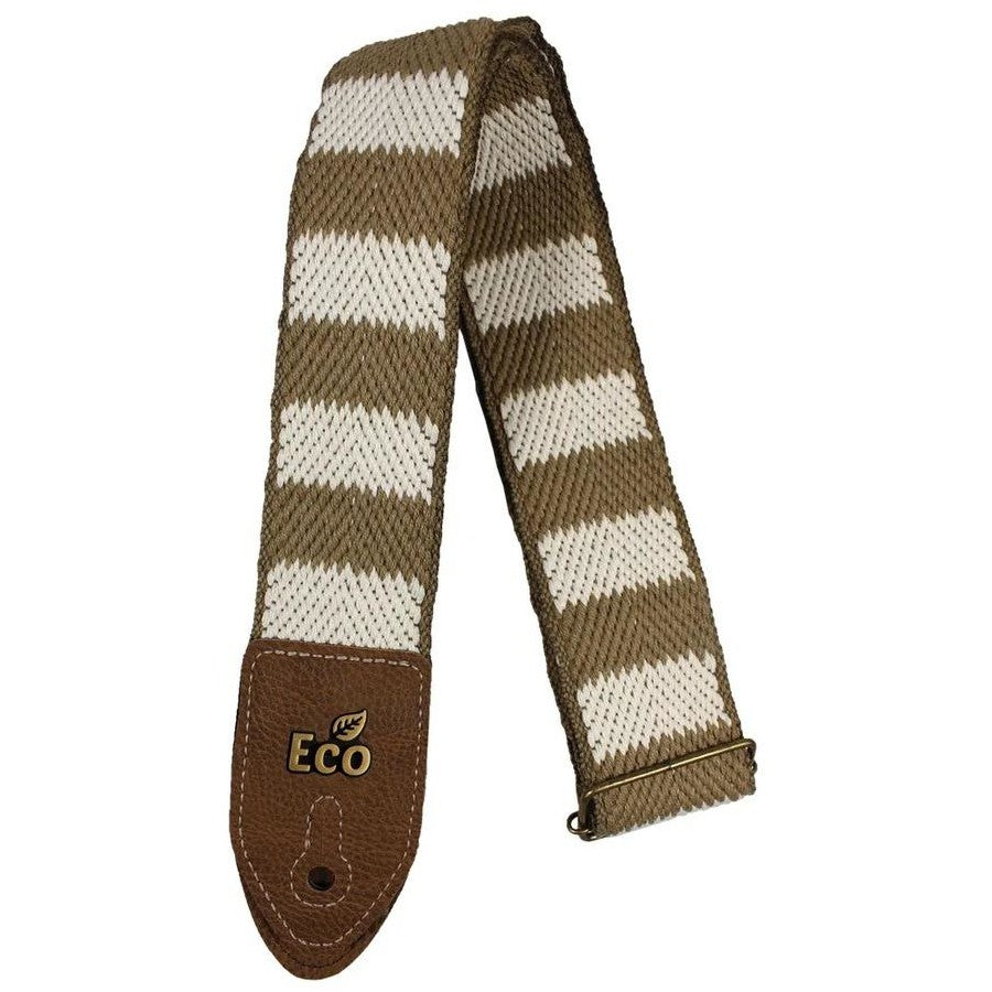 EcoStrap EcoStripe STR 03 Whiskey Guitar Strap Guitar Strap