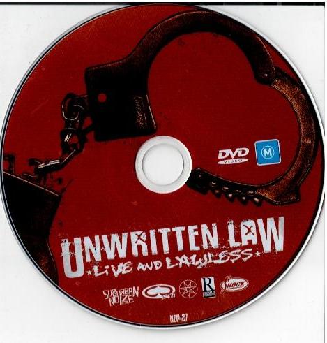 Unwritten Law – Live And Lawless (CD, Album DVD)