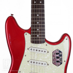 2021 Squier Paranormal Cyclone Electric Guitar in Candy Apple Red