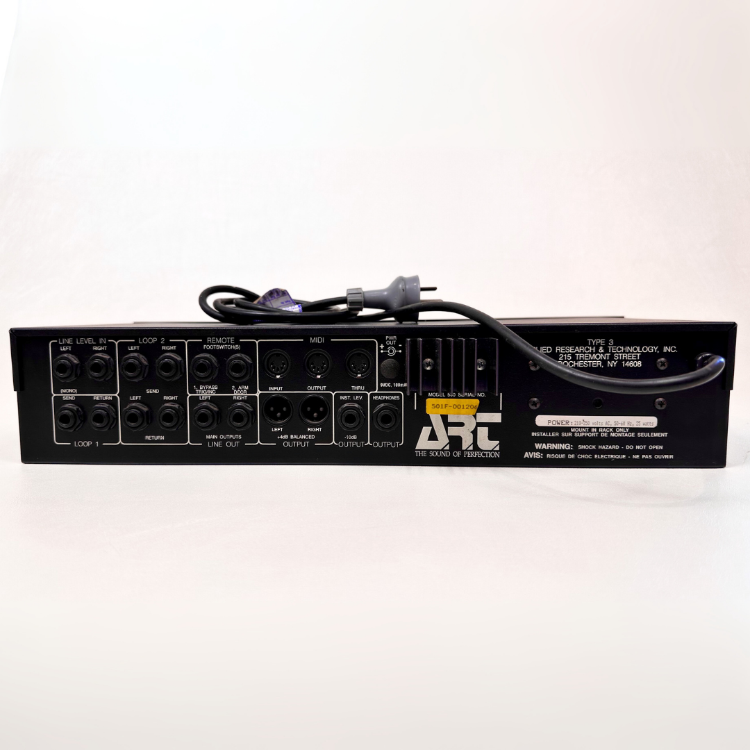 ART SGX2000 Express Guitar Effects Rack Mounted Unit with X-15 Ultra Foot Controller