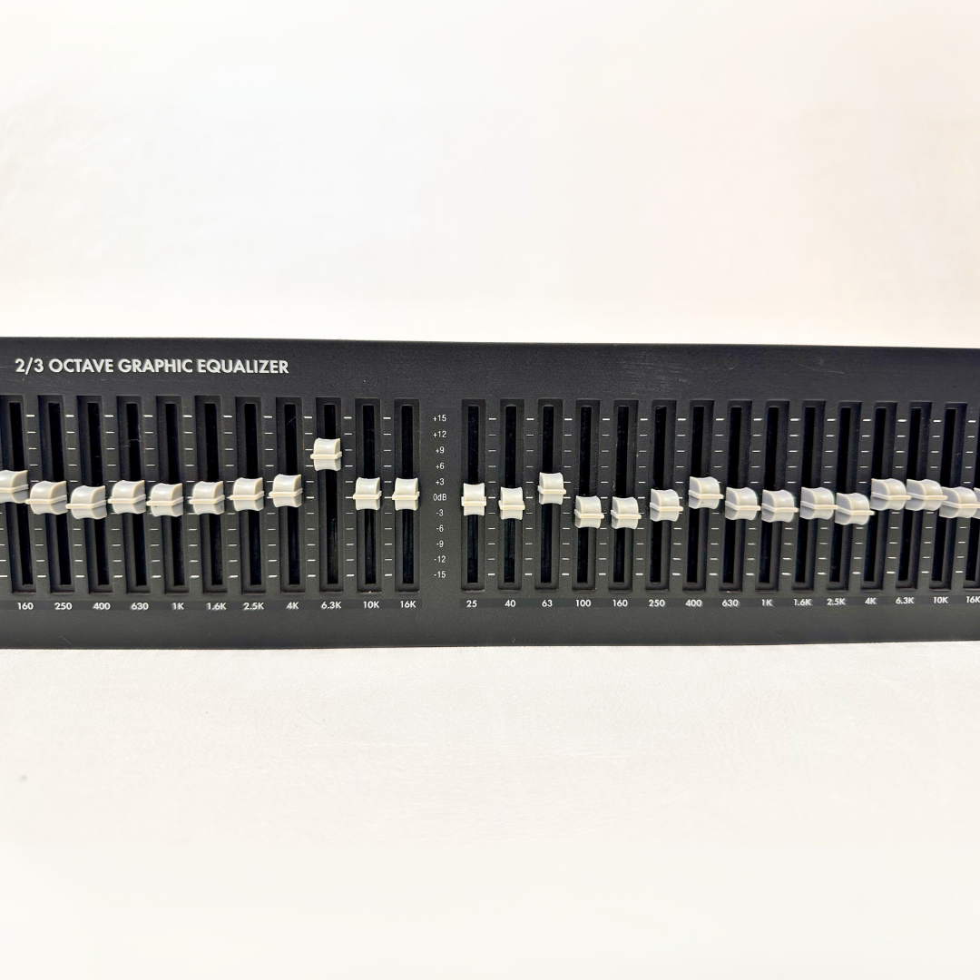 Wharfedale Pro EQ-215 2/3 Octave Graphic Equalizer Rack Mounted Unit