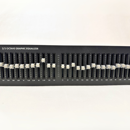 Wharfedale Pro EQ-215 2/3 Octave Graphic Equalizer Rack Mounted Unit