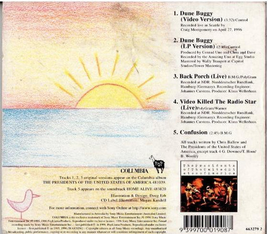 The Presidents Of The United States Of America – Dune Buggy - Australian Tour EP (CD, EP, Digipak)