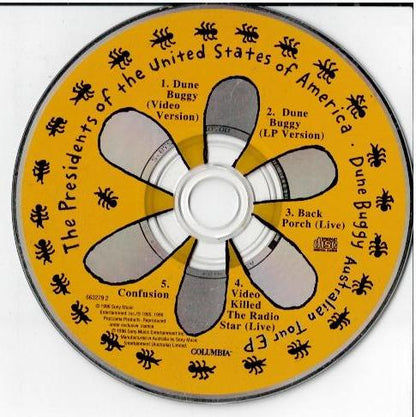 The Presidents Of The United States Of America – Dune Buggy - Australian Tour EP (CD, EP, Digipak)