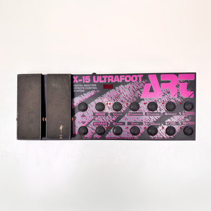 ART SGX2000 Express Guitar Effects Rack Mounted Unit with X-15 Ultra Foot Controller