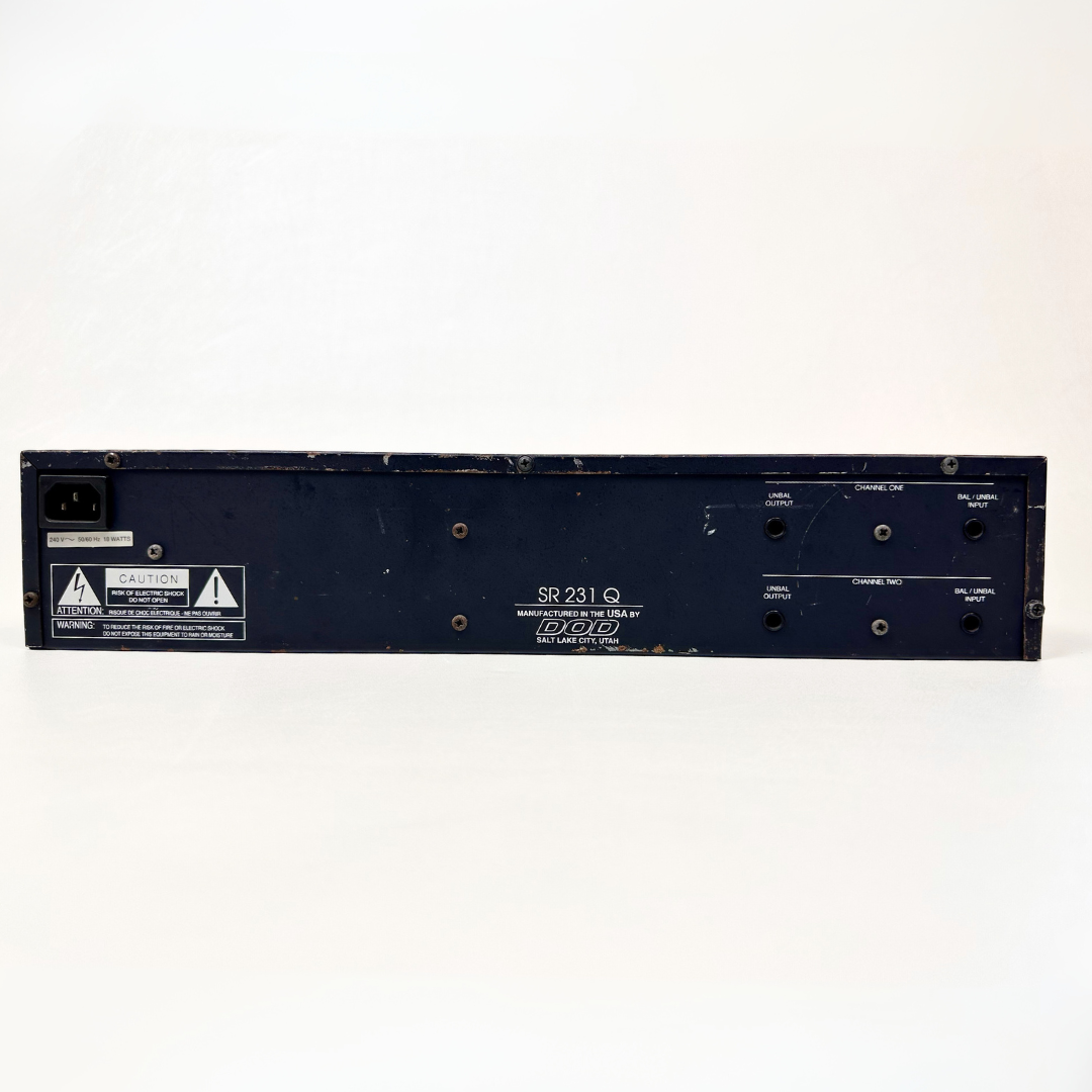 DOD SR231Q Graphic Equaliser Rack Mounted Unit
