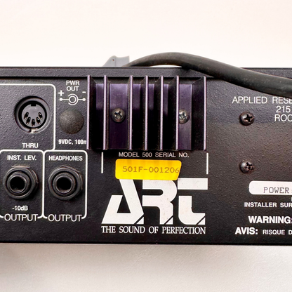 ART SGX2000 Express Guitar Effects Rack Mounted Unit with X-15 Ultra Foot Controller