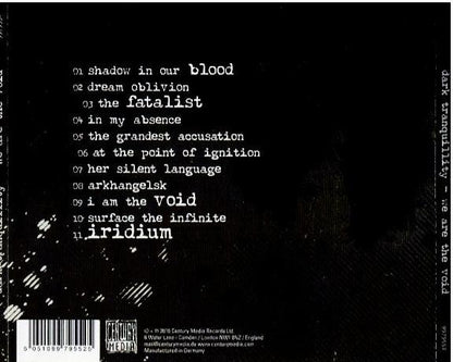 Dark Tranquillity – We Are The Void (CD, Album)