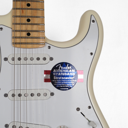 2010 Fender USA Limited Edition Stratocaster Electric Guitar in Ivory