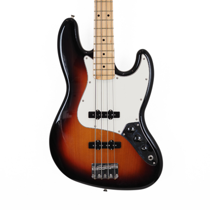 2021 Fender Player MIM Jazz Bass Guitar in 3-Colour Sunburst