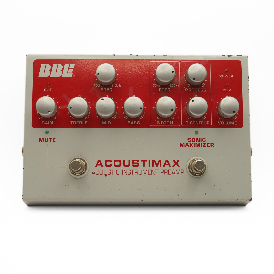 BBE Acoustimax Acoustic Instrument Preamp Pedal