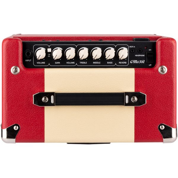 Cort CM15R 15 Watt Guitar Amplifier in Dark Red