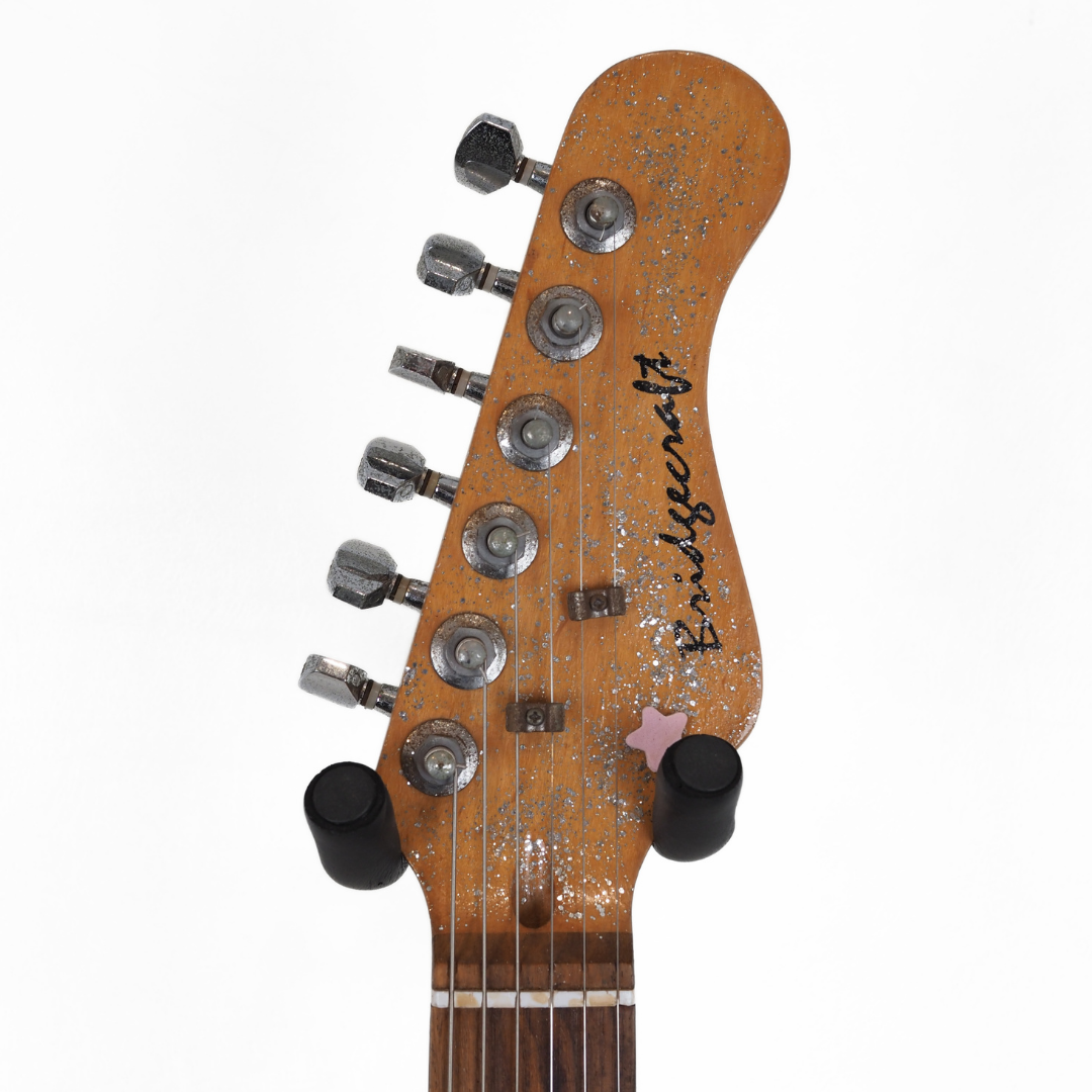 Bridgecraft Stratocaster-Style SSS Electric Guitar in Pink