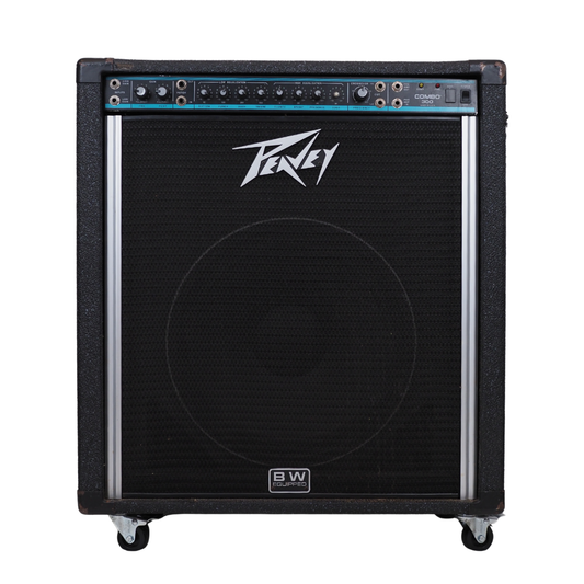 Peavey Combo 300 1x15" 300-Watt Solid State Bass Combo Amplifier (USA Made)