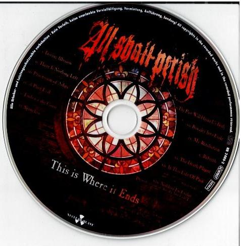 All Shall Perish – This Is Where It Ends (CD, Album, O-Card)