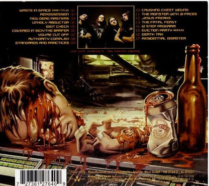 Municipal Waste – The Fatal Feast (Waste In Space) (CD, Album, Limited Edition)