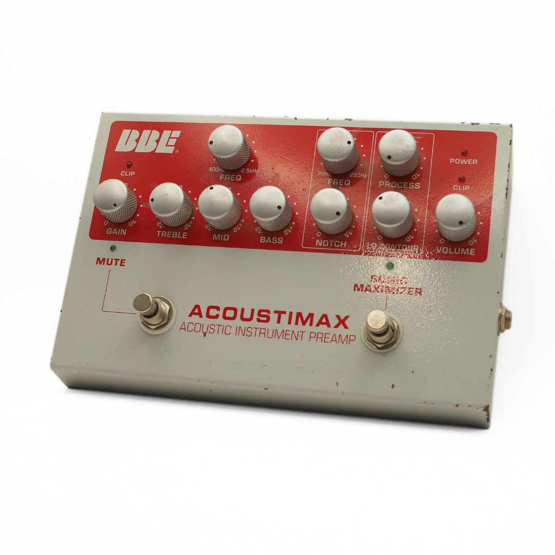 BBE Acoustimax Acoustic Instrument Preamp Pedal