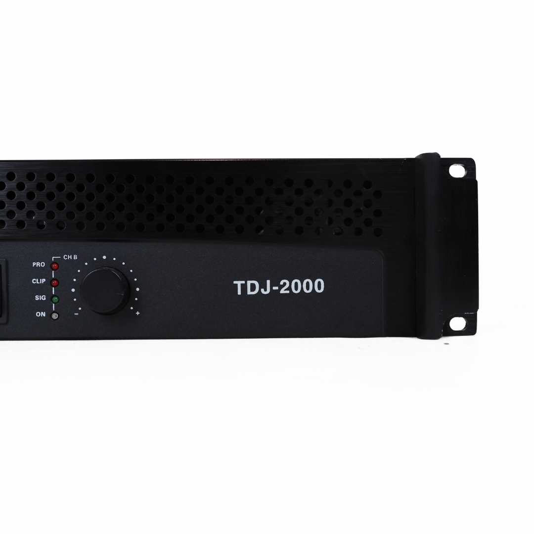 Titan Audio TDJ-2000 Professional Power Amplifier Rack Mounted Unit
