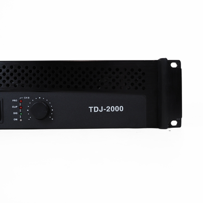 Titan Audio TDJ-2000 Professional Power Amplifier Rack Mounted Unit