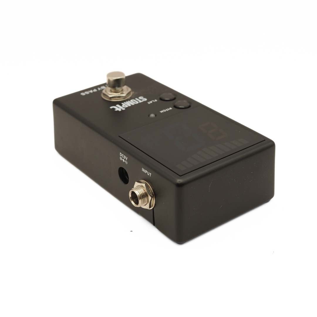 Stomp It True Bypass Chromatic Pedal Tuner
