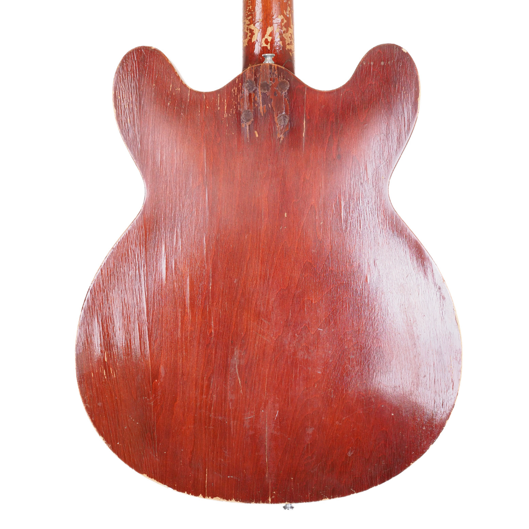 1970s Maton Apollo 505 Hollowbody Electric Guitar in Red