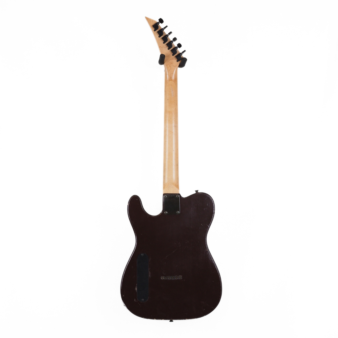 Fernandes TEJ-style Telecaster Electric Guitar with Custom Brown Natural Finish