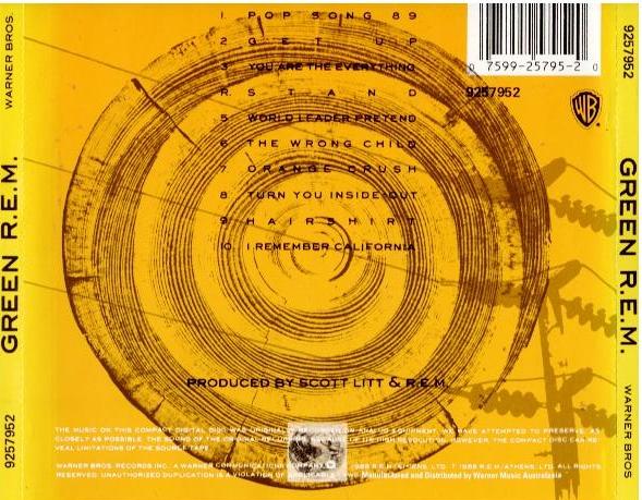 R.E.M. – Green (CD, Album)